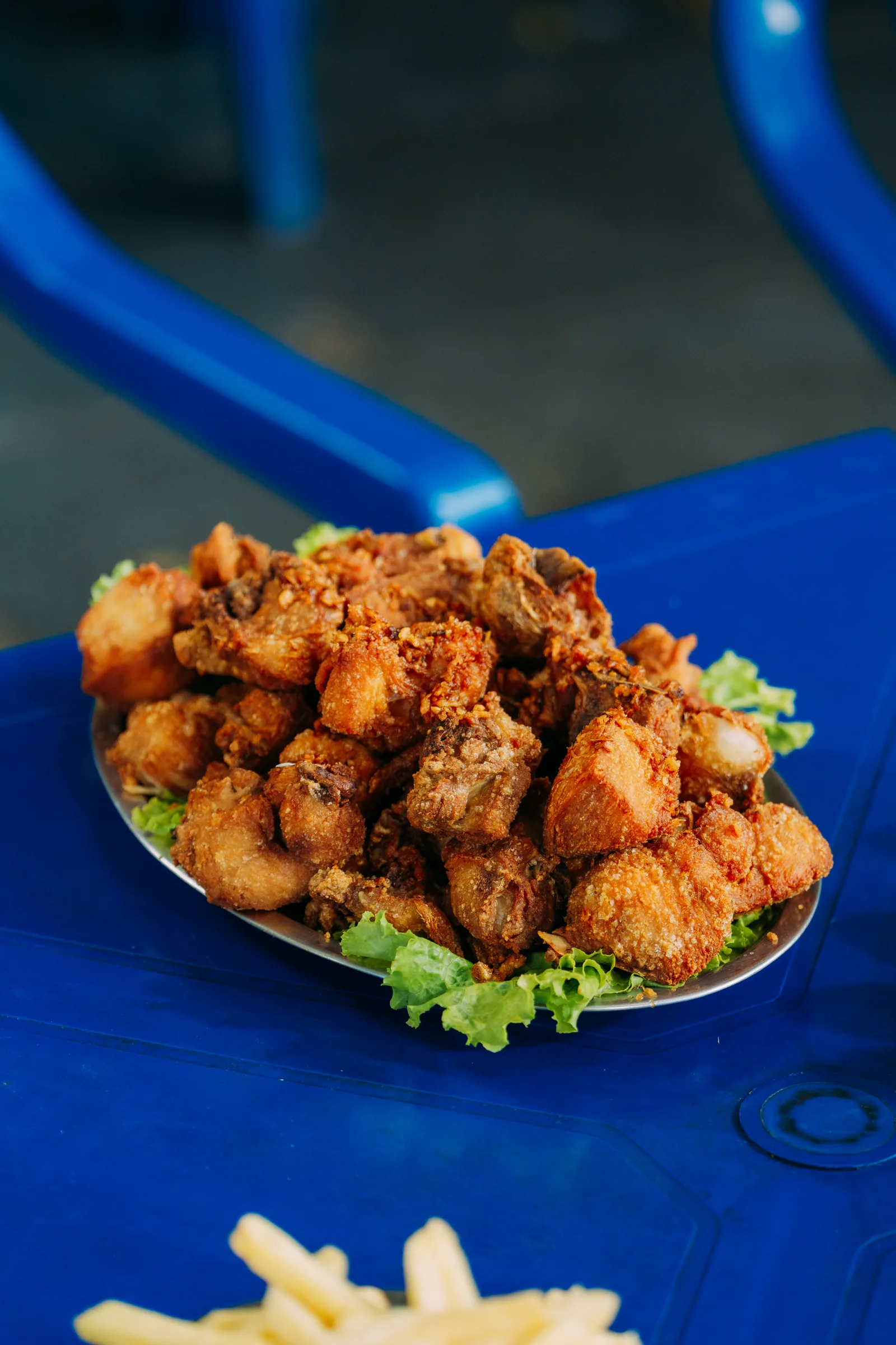 Frango a passarinho do Libanus