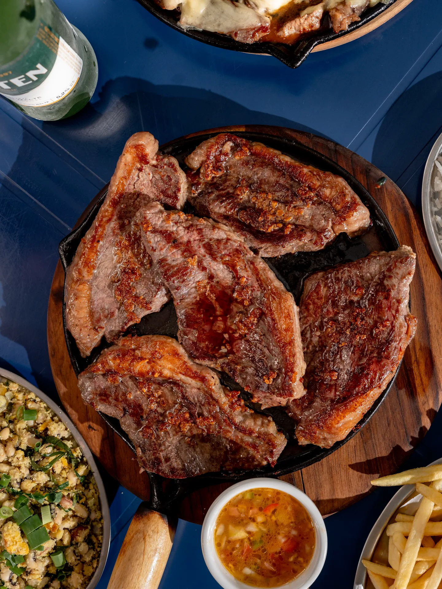 Picanha Libanus servida na chapa